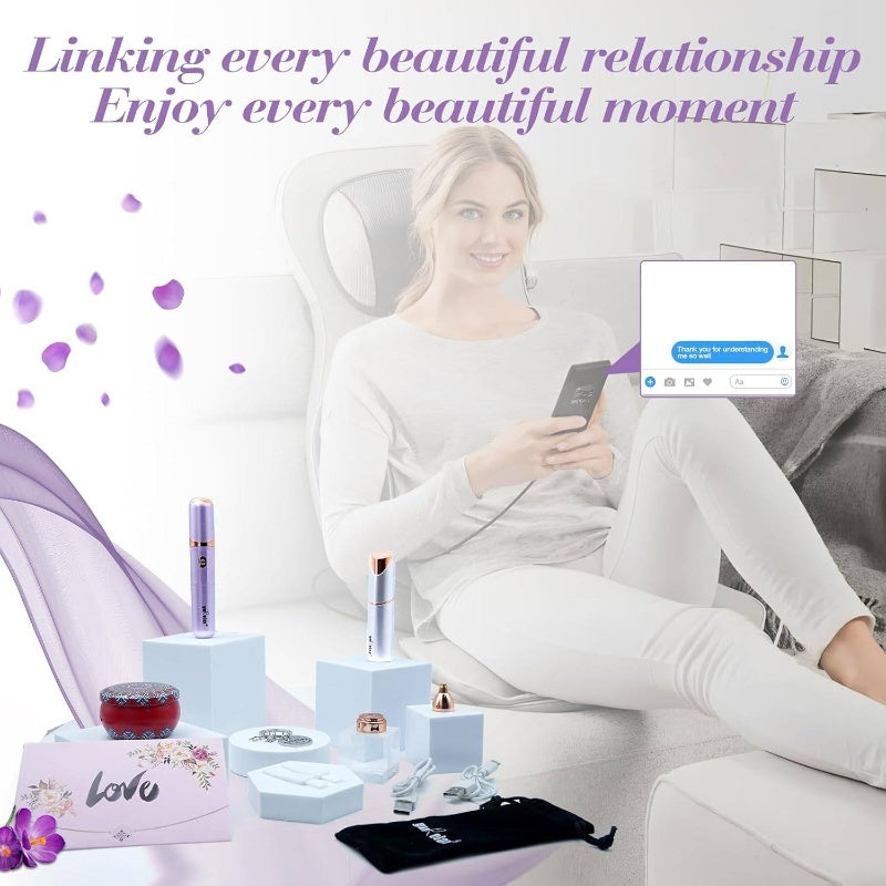 Beauty Epilator+ Hair Remover Women, Hair Removal Device Set, Portable Epilation System, Painless Shaver Body Face Chin Lip, Hair Removal Tool, Epilation System, Handheld Device, Sleek Grooming Tool, Durable Construction, Highquality Epilator