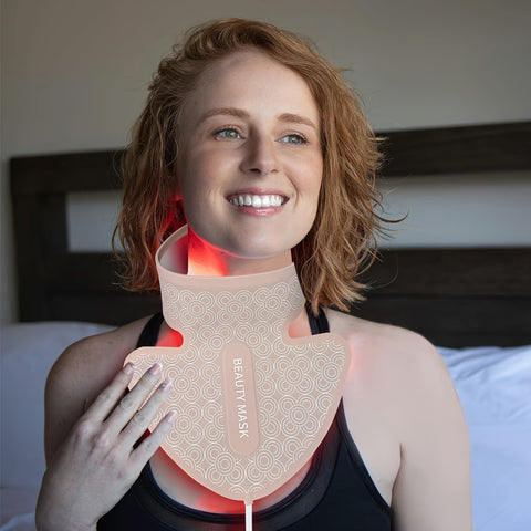 LED Beauty Mask for Home Use, Typically 10\u002F15\u002F20 Minutes, Convenient and Portable, USB, Best Choice for Mom and Girlfriend