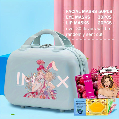 Facial Mask Set Comes Withmakeup Box Snail Mucin Mask Skincare Mask Skin Repair