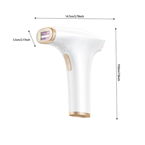 IPL Hair Removal Instrument IPL Permanent Hair Removal Instrument - Large 5cm² Light Area, 9 Levels, HR\u002FSC\u002FRA Modes, 999\u002F900 Flashes, Suitable for Men & Women, Full Body Removal, Ideal Gift for Halloween, Christmas or Any Occasion