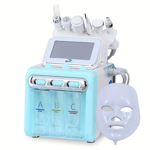 7-in-1 Facial Massager, Facial Beauty Cleaning Device, Household Multifunctional Beauty Equipment, Gift For Friends And Parents, Holiday Gifts
