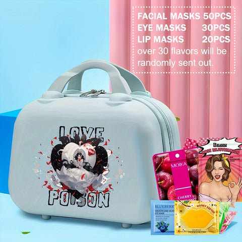 Facial Mask Set Comes Withmakeup Box Snail Mucin Mask Skincare Mask Skin Repair