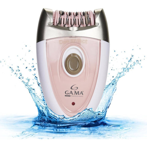Gama Delicare Cordless Rechargeable Epilator for Women - Dual-Speed (2-Speed) Hair Removal Device with LED Light, Bikini Trimmer for Pubic Hair, Non-Standard Battery