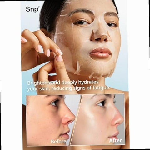 1000mg Bird s Nest Hyaluronic Acid Ampoule Sheet Mask Hyaluronic Acid Sheet Mask Maximum Hydration and Protection for All Dry Skin Types Korean Skincare Facial Mask 10 Sheets