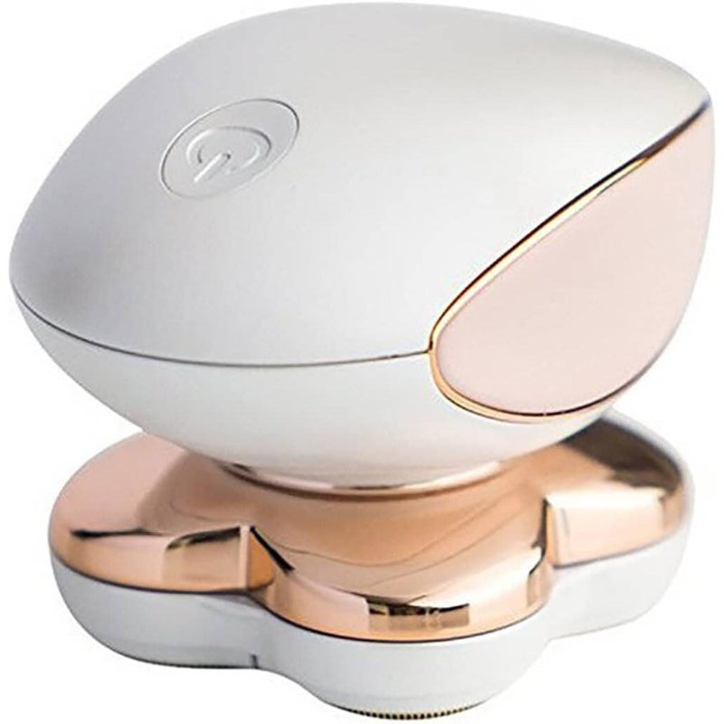 Women's Painless Hair Removal Razor - -like (Adapter-) Epilation Device with LED Light, Instant Shaver for Sensitive Light Beige, Bikini\u002FUnderarm\u002FUpper Lip\u002FGroin, Portable with Storage Bag & Adapter (No Laser, -Free)