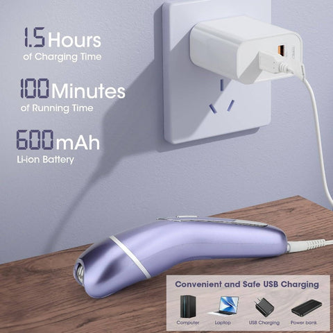 Epilator Women, 7in 1 Hair Removal Women, Body Shaver, Bikini Trimmer, Face, Brush, Face Massage, Foot, Waterproof Shavers, Female, Facial Hair Removal, Body Grooming Tool, Handheld Device, Ergonomic Grip, Durable Construction, Waterproof Shaver