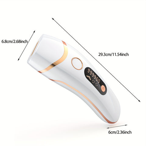 LYSMOSKI IPL Hair Removal LYSMOSKI IPL Hair Removal Device with 3 Functions (HR\u002FSC\u002FRA), 9 Levels & 2 Light Modes | 999,900 Flashes for Face, Body, Bikini & Underarms - Ideal Valentine's Day Gift for Women & Men