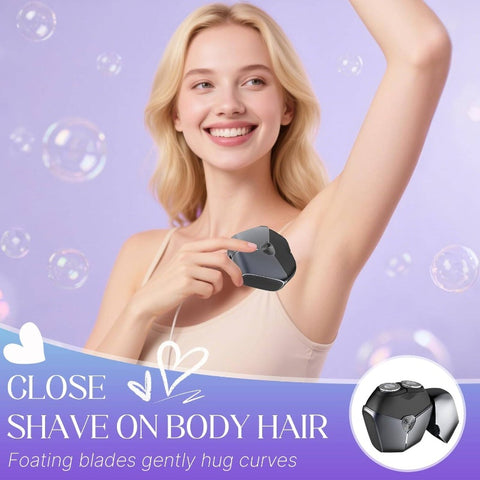 Women's Cordless Epilator Shaver - Painless Hair Removal Trimmer for Legs, Arms, Bikini & Underarms, Wet\u002FDry Use Portable Electronic Razor, Safe Shaving Device for Sensitive Beige, - (No Laser)