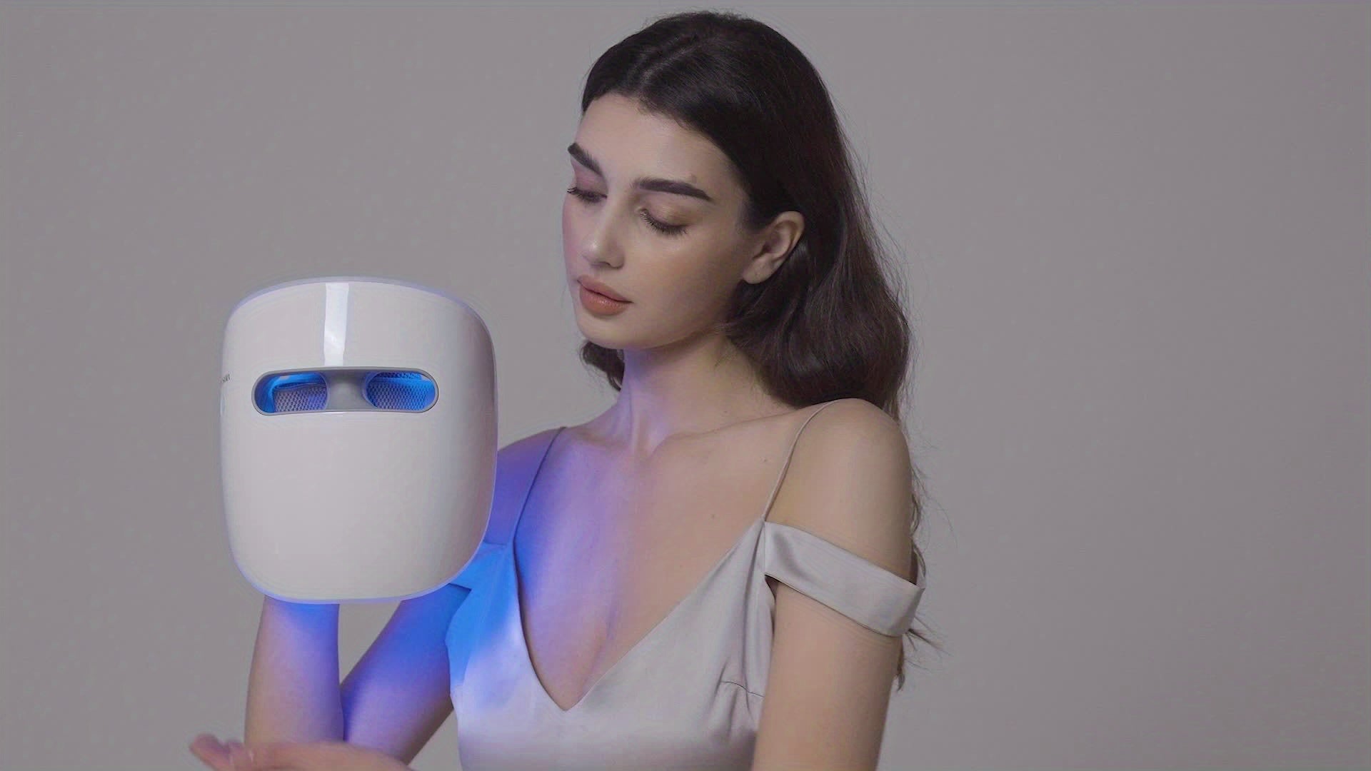 Cloud-SSS RB-081 | -Grade 8-Color LED Light Mask - Wireless, Comfortable, And Designed for Daily Home Skincare - Red & Infrared (630nm\u002F820nm) for Skin, Reduction, And Light Beige