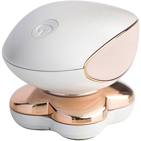 Women's Painless Hair Removal Razor - -like (Adapter-) Epilation Device with LED Light, Instant Shaver for Sensitive Light Beige, Bikini\u002FUnderarm\u002FUpper Lip\u002FGroin, Portable with Storage Bag & Adapter (No Laser, -Free)