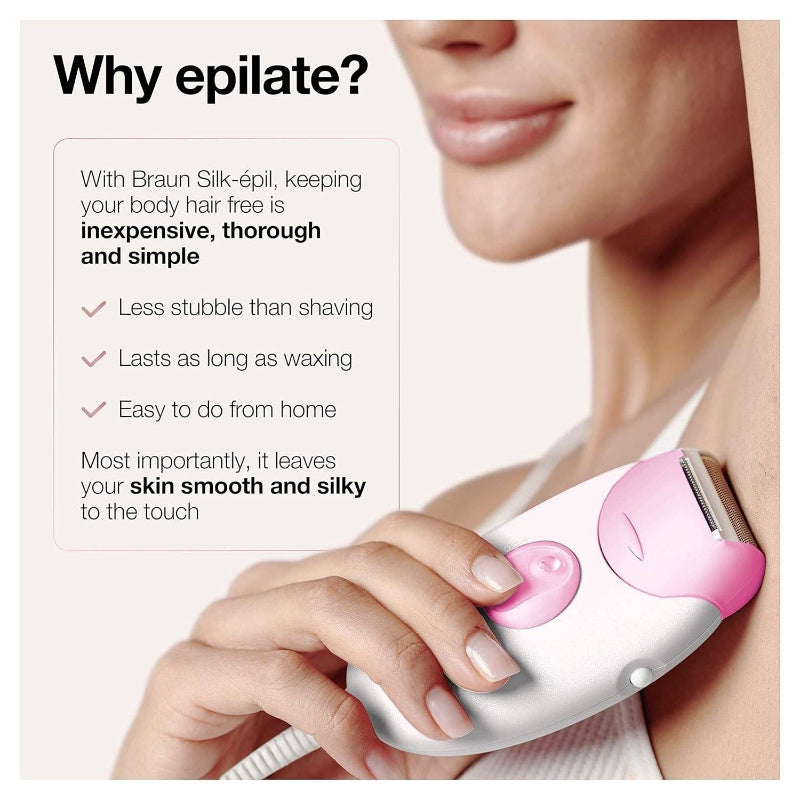Silk Epilator - Epil 3 3 - 270, Device for Hair Removal, Women'S Epilator, Shaver And Trimmer, Hair Removal Tool